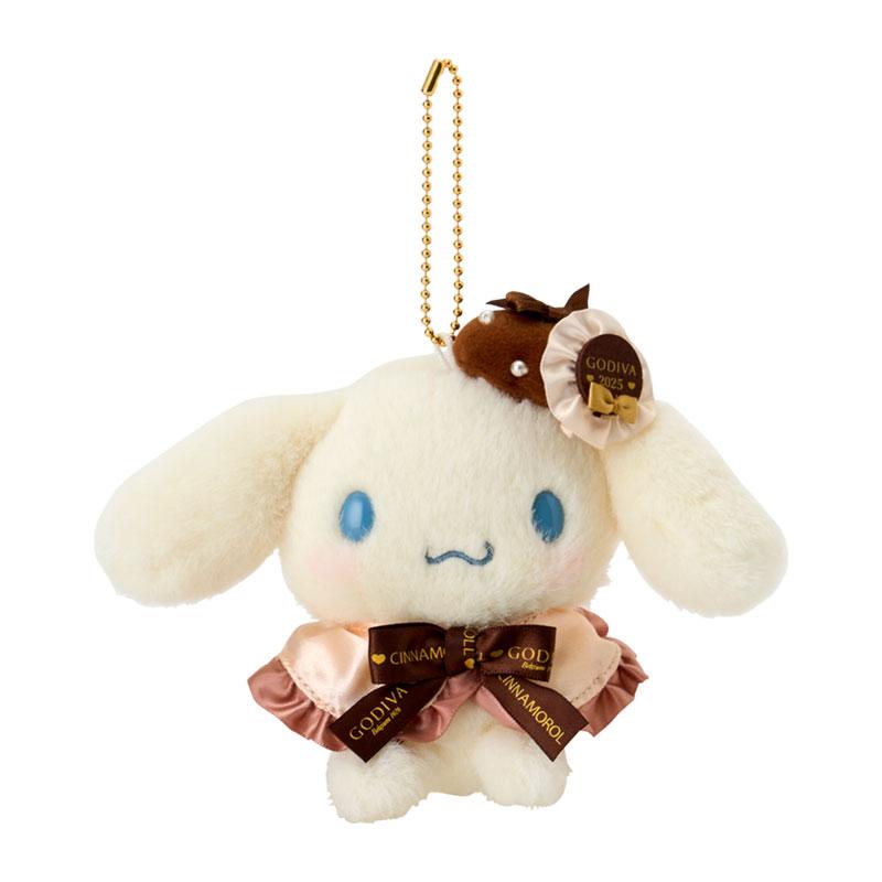 Cinnamoroll GODIVA Plush Mascot Keychain Sanrio Japan Valentine's Day 2025