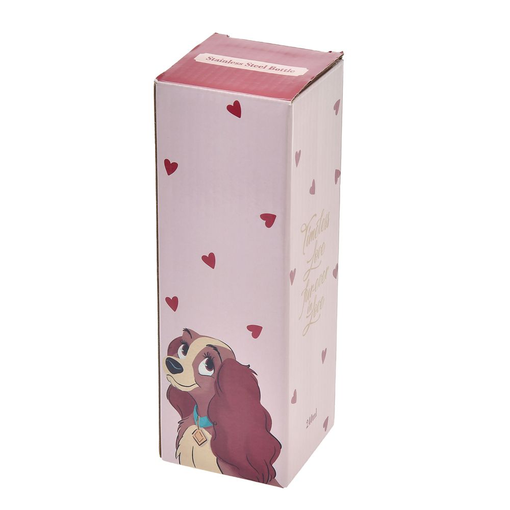 Lady Stainless Bottle Red Disney Store Japan 2025 Tumbler Lady and the Tramp