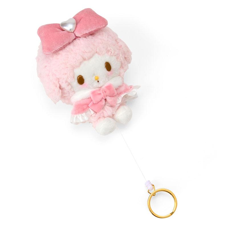My Sweet Piano Plush Mascot Holder Keychain with Reel Pink Sanrio Japan 2025
