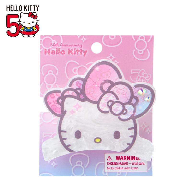 Hello Kitty Vance Clip Hair Birthday 50th The Fashionable Ribbons Sanrio Japan