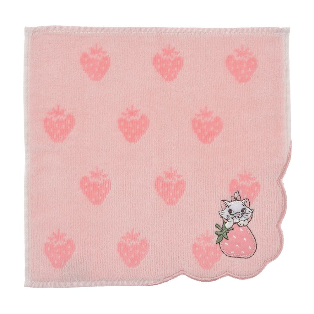 The Aristocats Marie Cat mini Towel STRAWBERRY COLLECTION Disney Store Japan