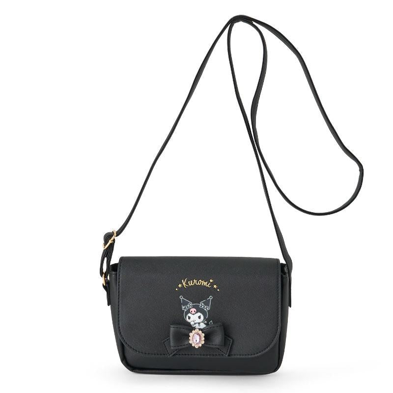 Kuromi Kids Shoulder Bag Black Sanrio Japan 2024