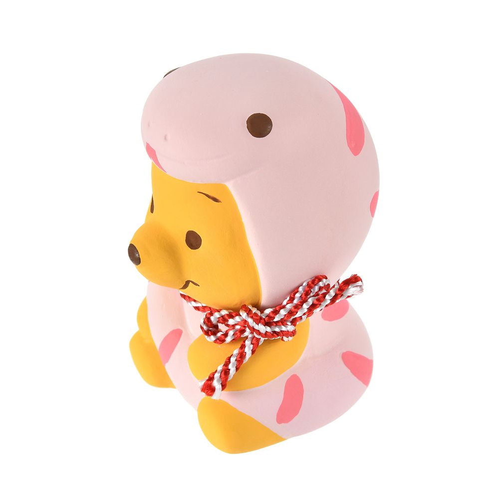 Winnie the Pooh Decoration Pink ETO POOH 2025 Disney Store Japan New Year Snake