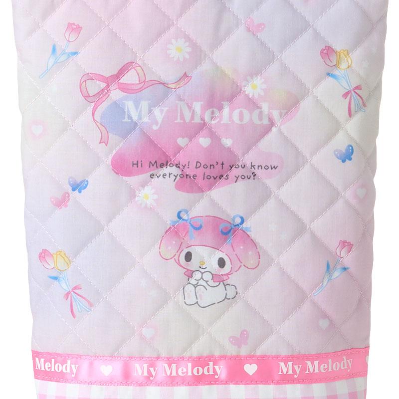 My Melody Kids Quilting Shoes Bag Pink Sanrio Japan