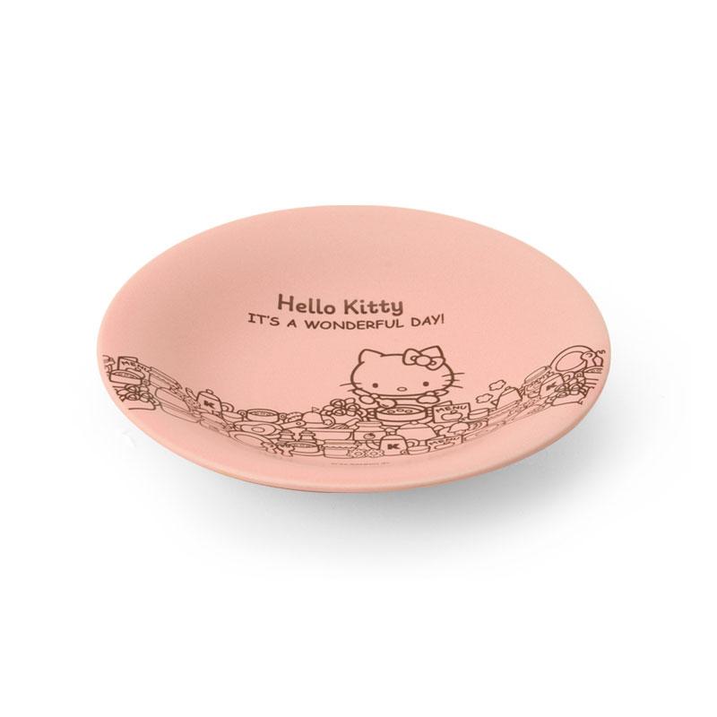 Hello Kitty Plate 16cm Mino ware Pink Sanrio Japan 2025