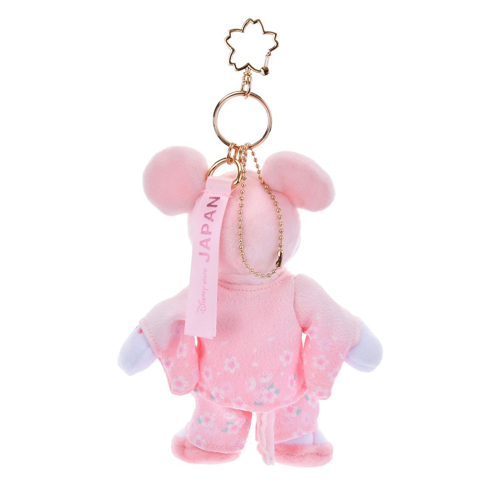 Mickey Plush Keychain Kimono SAKURA Disney Store Japan 2025 Limit