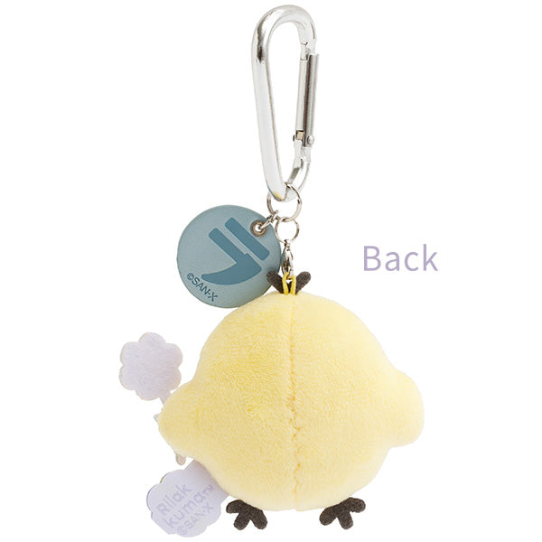 Kiiroitori Yellow Chick Plush Keychain BASIC RILAKKUMA Flower San-X Japan 2025