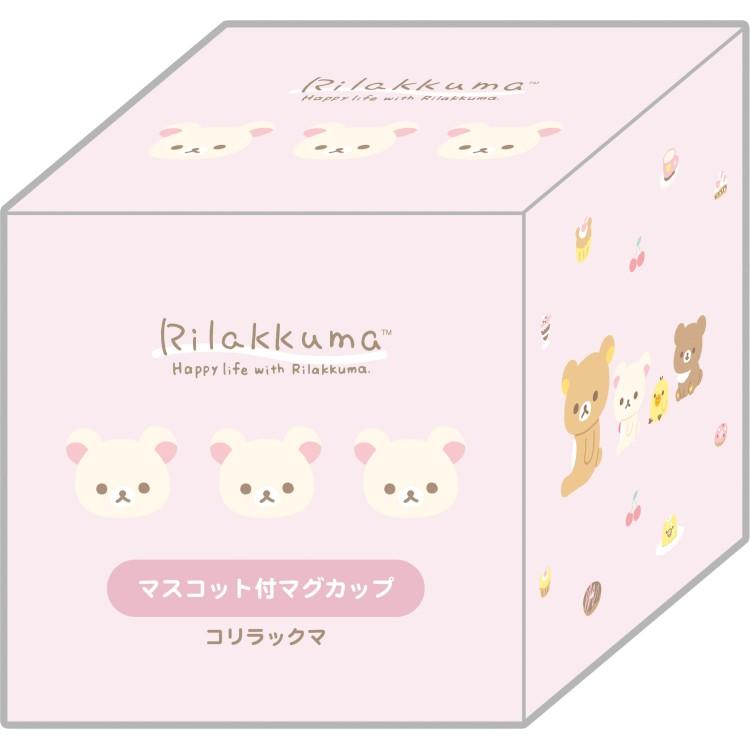 Korilakkuma Mug Cup w/ Figure Pink San-X Japan 2025 Rilakkuma