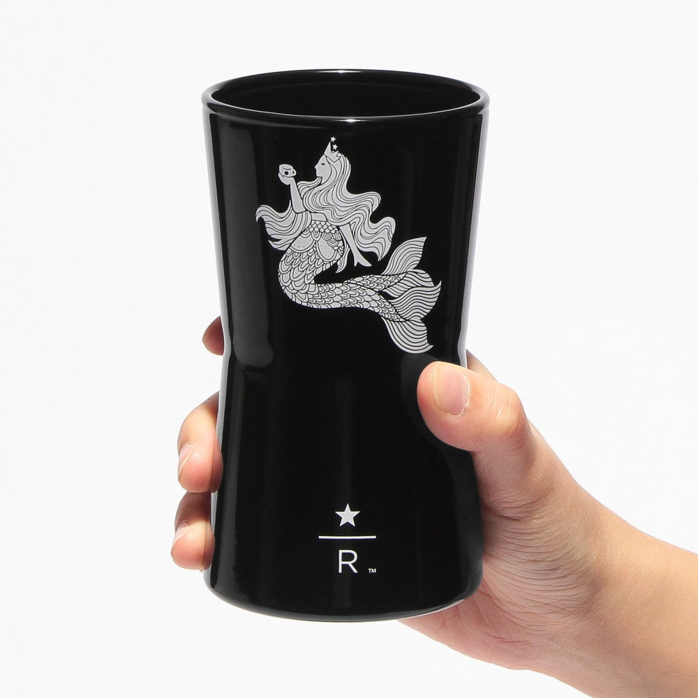 WILDSIDE Starbucks Japan Reserve Silo Glass Cup Black 355ml 2025