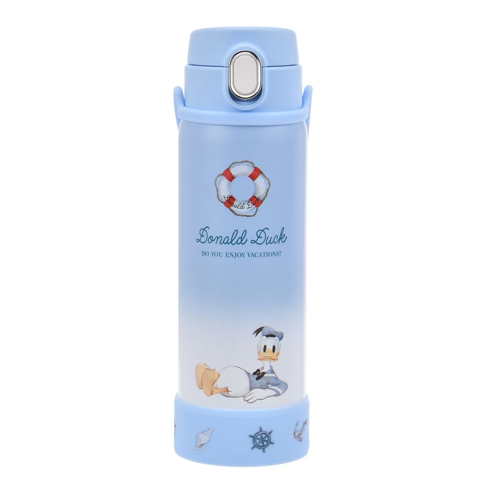 Donald Stainless Bottle Strap 470ml Gradiention Disney Store Japan 2025