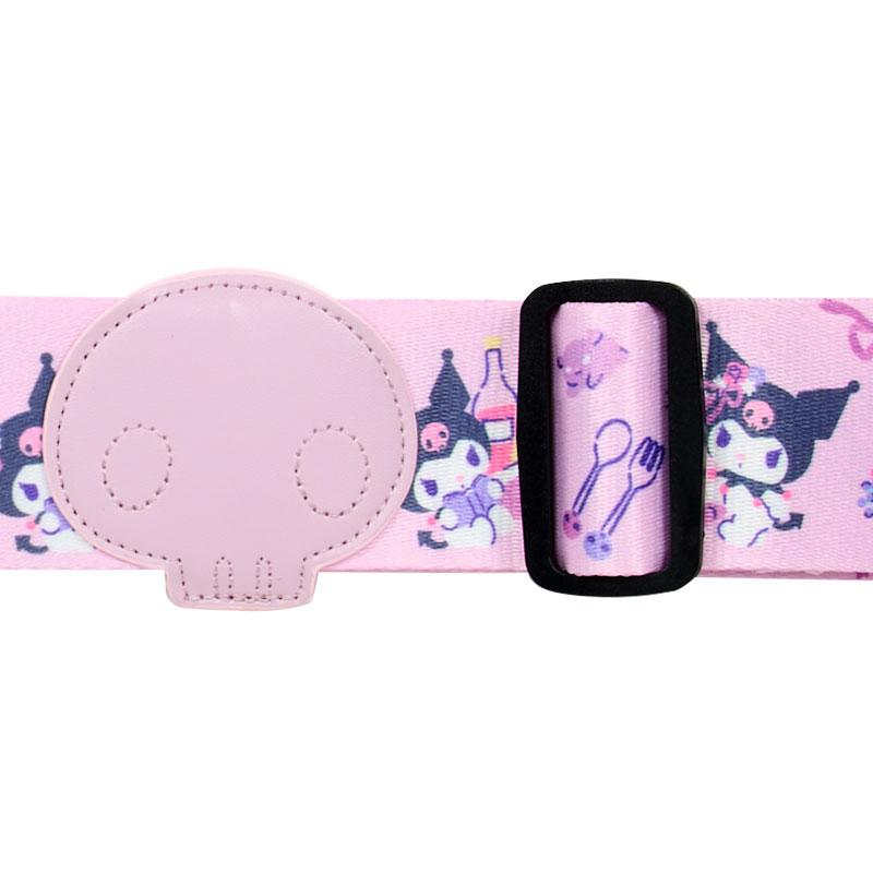 Kuromi Suitcase Belt Pink Sanrio Japan 2025