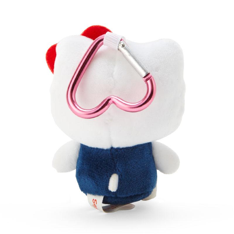 Hello Kitty Plush Mascot Holder Keychain Heart Sanrio Japan 2023
