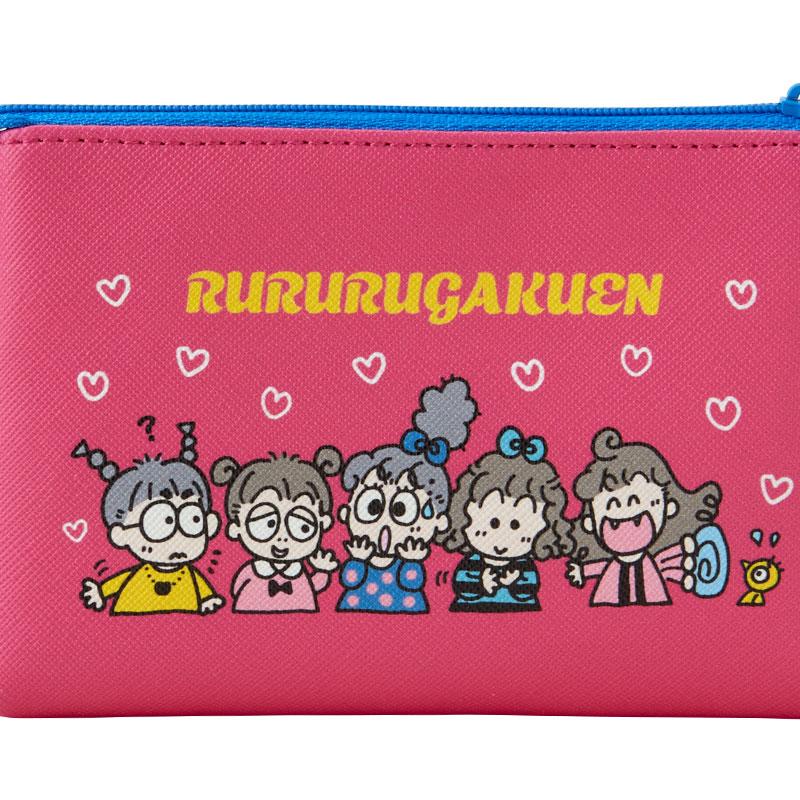 Rururugakuen Clear Pouch Cassette Style Vintage Retro Sanrio Japan 2024