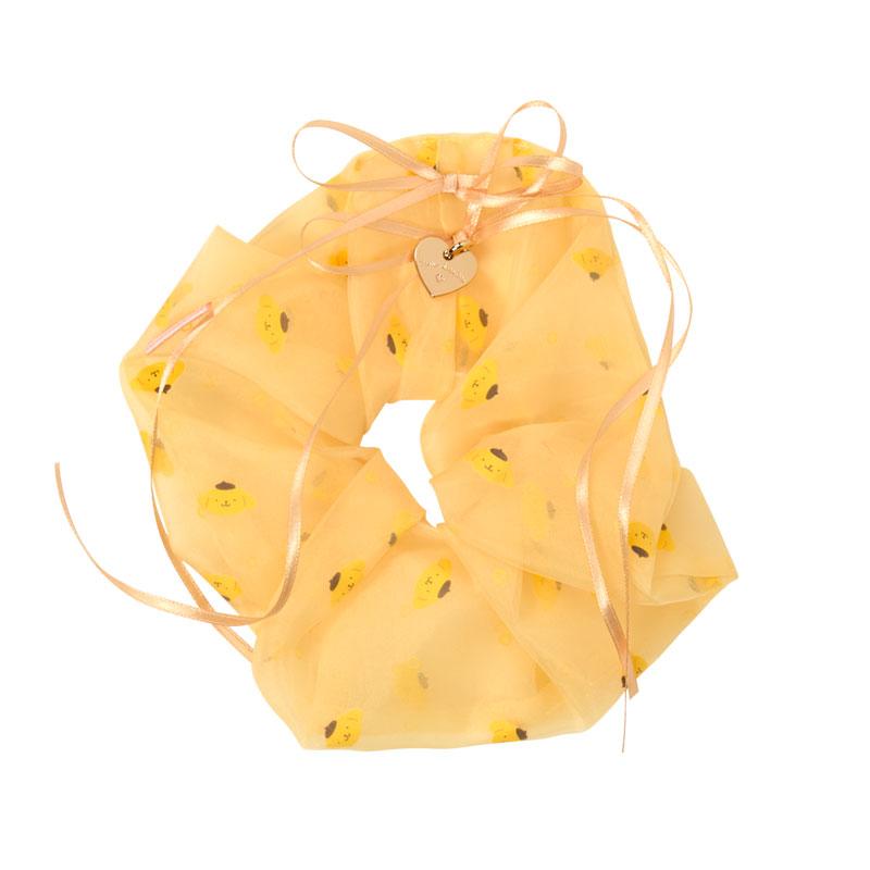 Pom Pom Purin Scrunchy Ponytail Holder Yellow Sanrio Japan 2025
