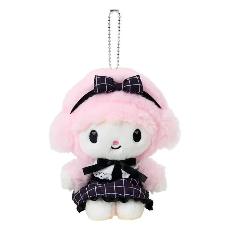 My Sweet Piano Plush Mascot Holder Keychain Black Graph Sanrio Japan 2025