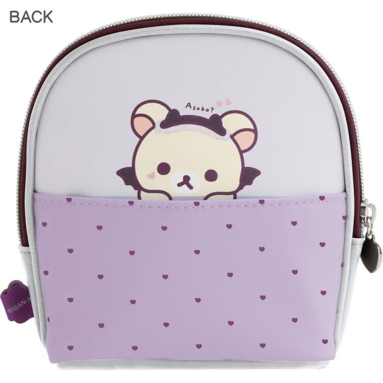 Korilakkuma Pouch Gray Little Devil San-X Japan 2025 Rilakkuma