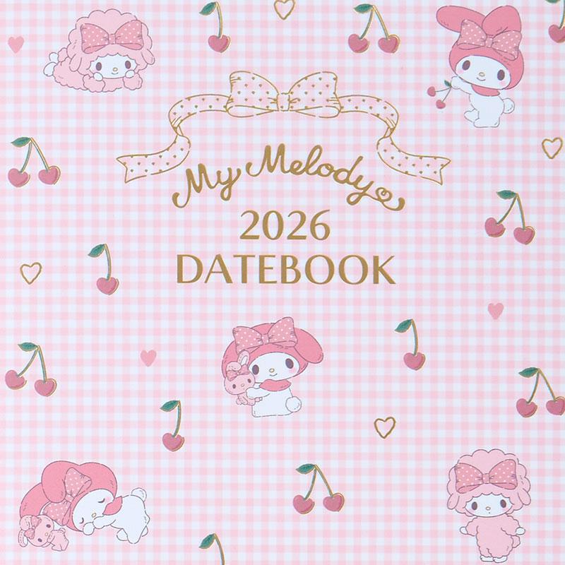 My Melody 2026 Schedule Book A5 Monthly Datebook Sanrio Japan