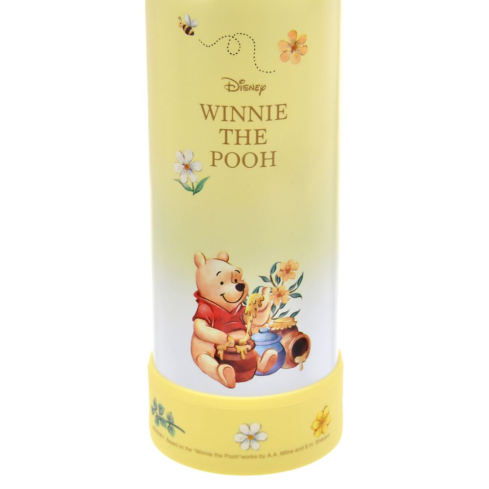 Winnie the Pooh Stainless Bottle Strap 470ml Gradiention Disney Store Japan 2025
