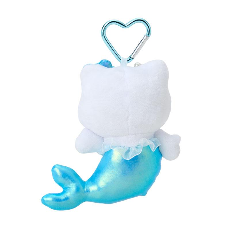 Hello Kitty Plush Mascot Holder Keychain Mermaid Blue Sanrio Japan 2025