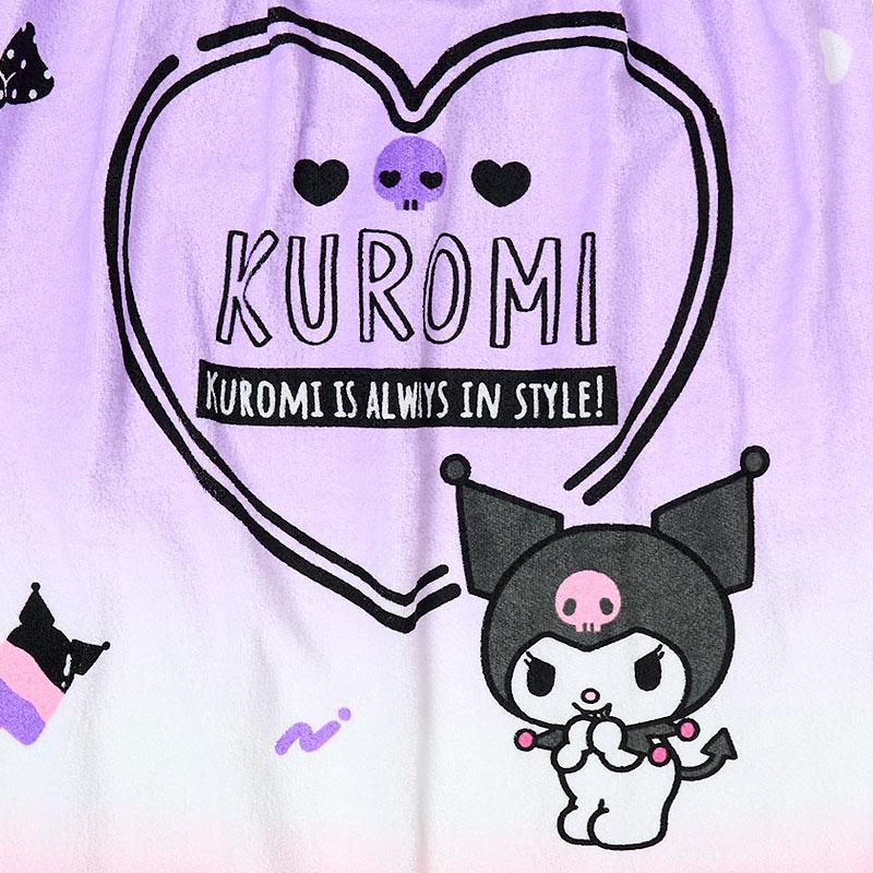 Kuromi Wrap Towel 100cm Sanrio Japan 2025