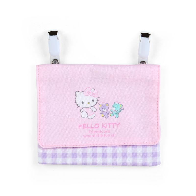 Hello Kitty Kids Pocket Pouch Pink Sanrio Japan