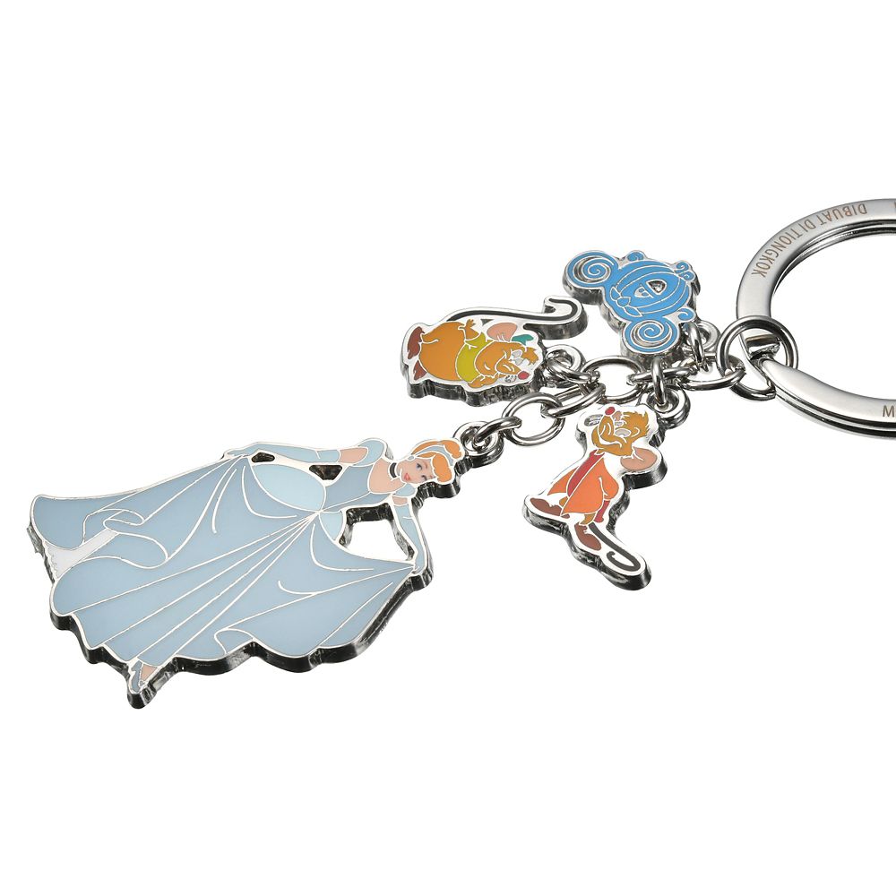 Cinderella Jaq Gus Keychain Key Holder Disney Store Japan 2025