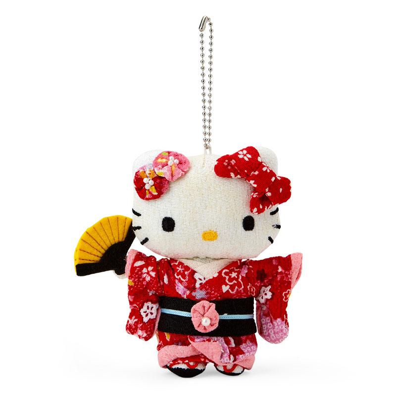 Hello Kitty Crepe Japanese Plush Doll S Red Sanrio Japan Sakura 2024