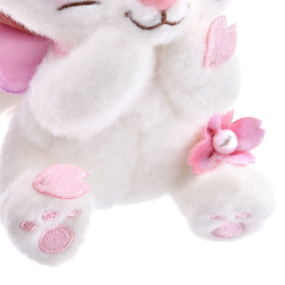 The Aristocats Marie Cat Plush Keychain SAKURA Disney Store Japan 2025