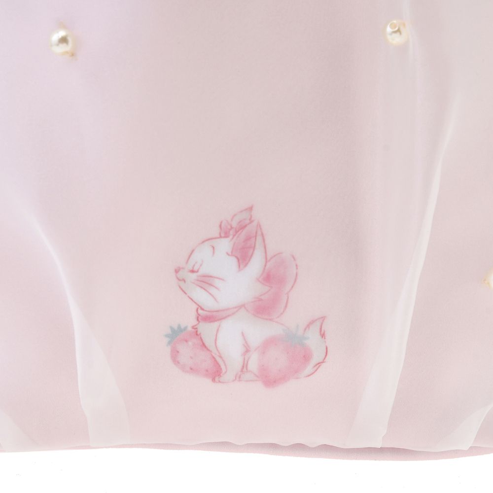 The Aristocats Marie Cat Tote Bag with Charm STRAWBERRY Disney Store Japan