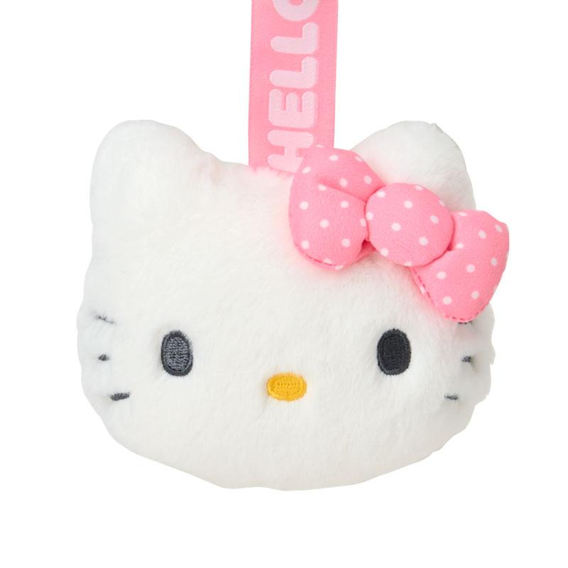 Hello Kitty Plush Keychain Face Tag Sanrio Japan 2025