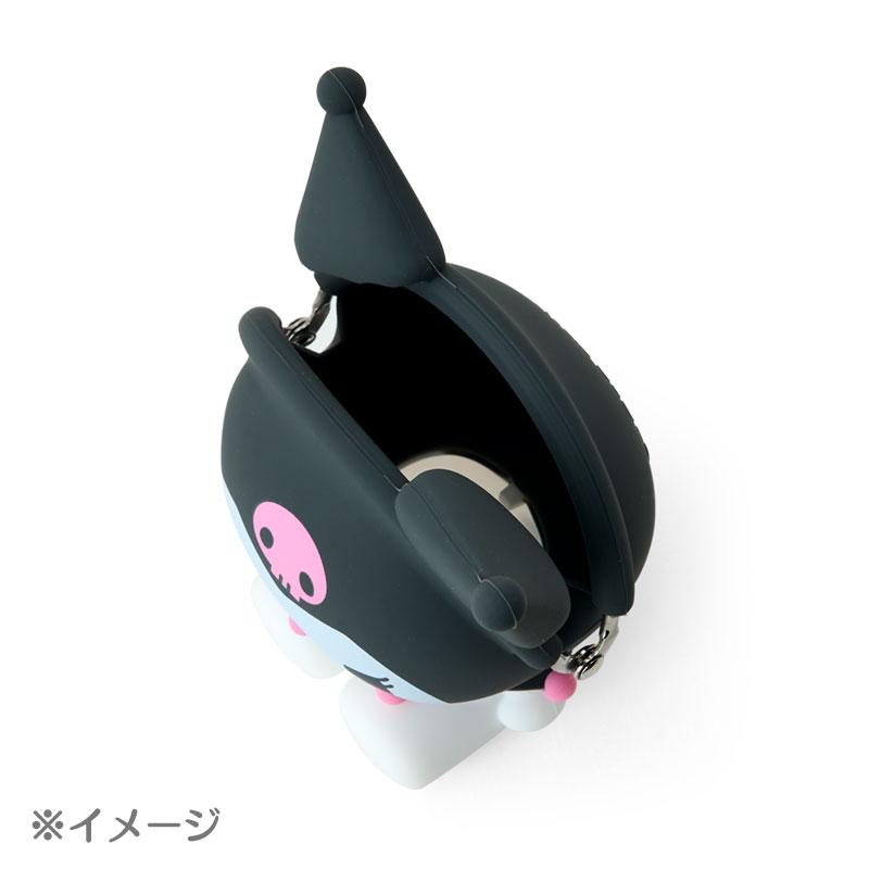 Kuromi Silicone Pouch 3D POCHI Purple Sanrio Japan 2025
