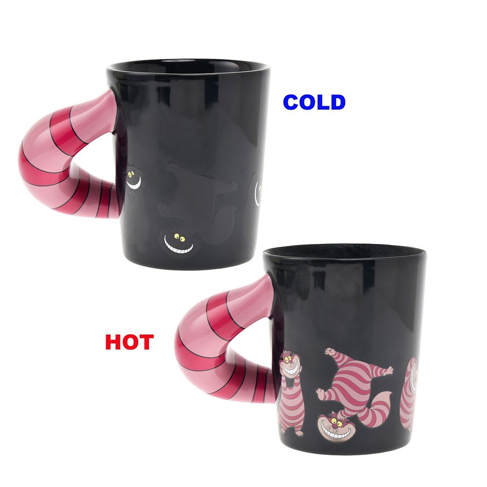 Alice in Wonderland Cheshire Cat Mug Cup Color Change Disney Store Japan 2025
