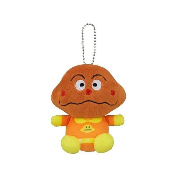 Currypanman Mochi Fluffy Marshmallow Plush Keychain Anpanman Japan