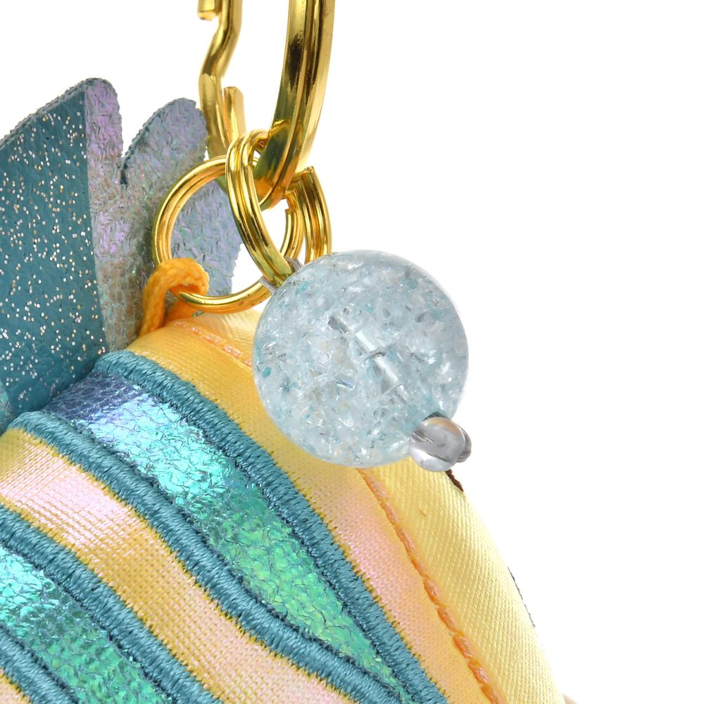 Little Mermaid Ariel Flounder Plush Keychain Aurora Disney Store Japan 2025