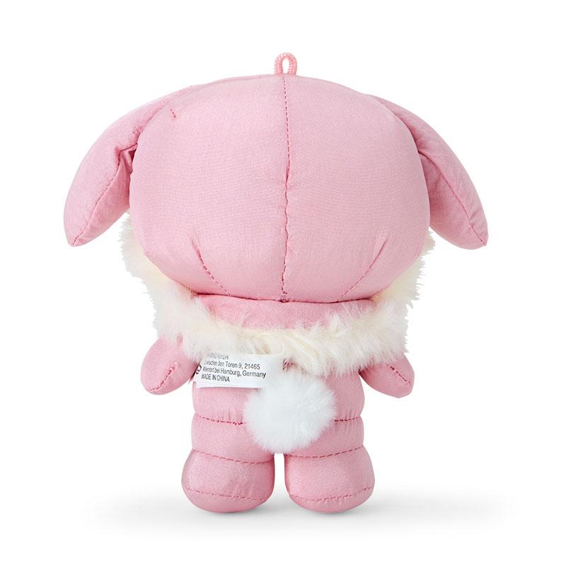 My Melody Plush Mascot Holder Keychain Fluffy Winter Sanrio Japan 2024