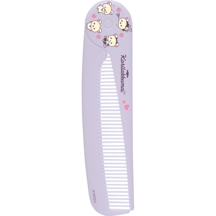 Korilakkuma Folding Comb Purple Little Devil San-X Japan 2025
