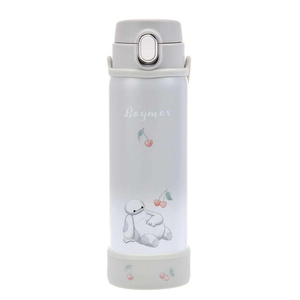 Big Hero 6 Baymax Stainless Bottle Strap 470ml Gradiention Disney Store Japan