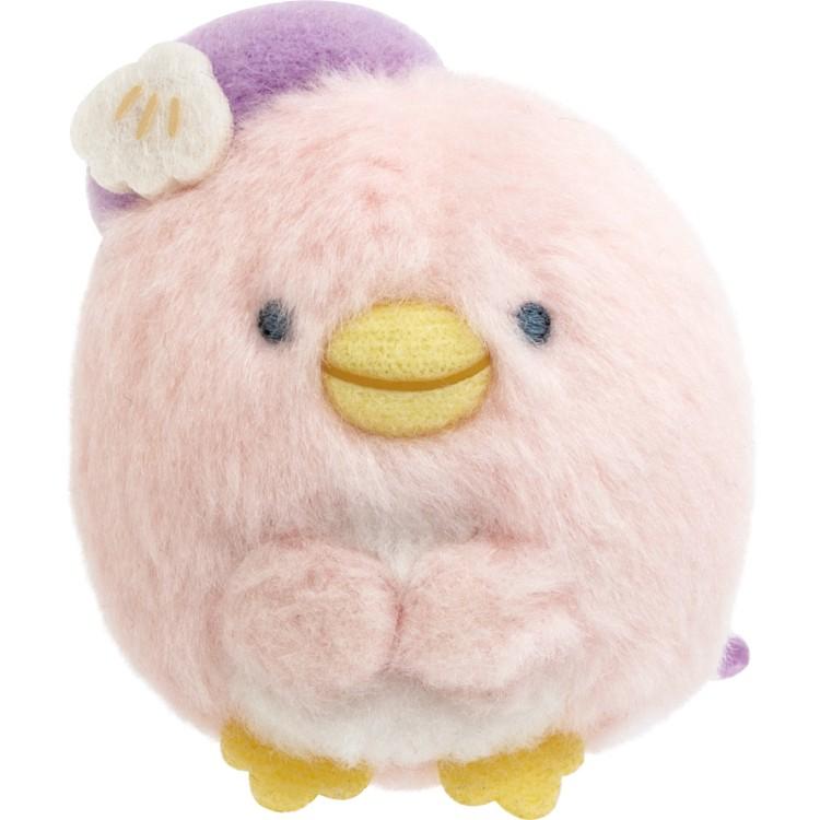 Sumikko Gurashi Hina mini Tenori Plush Doll Pink Penguin Lagoon San-X Japan 2025