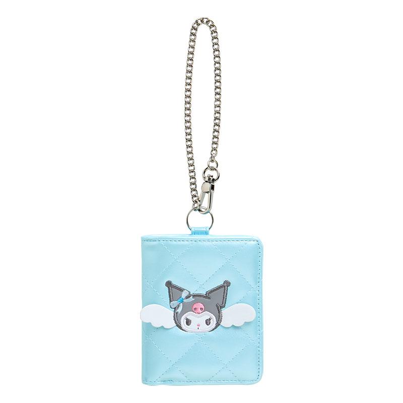 Kuromi Folding Card Case Dreaming Angel Blue Sanrio Japan 2024