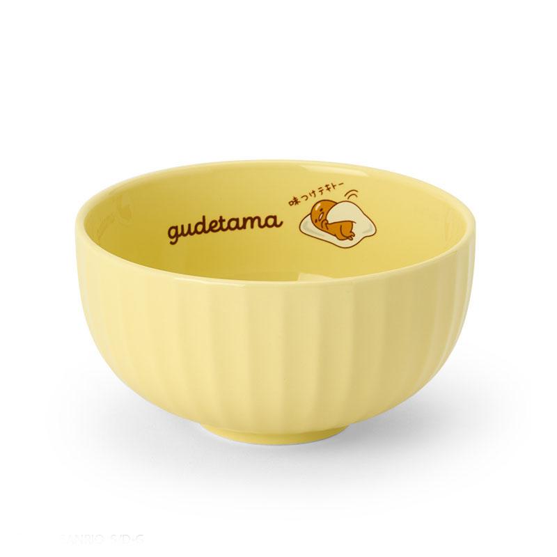 Gudetama Egg Ceramic Bowl Yellow Sanrio Japan 2025