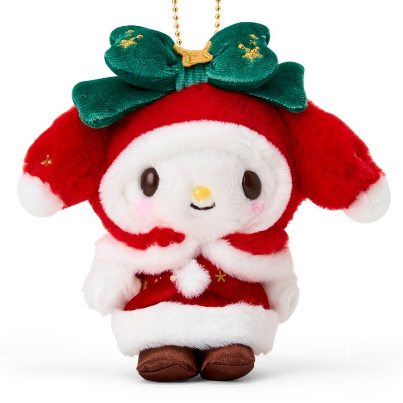 My Melody Plush Mascot Holder Keychain Sanrio Japan Christmas 2025