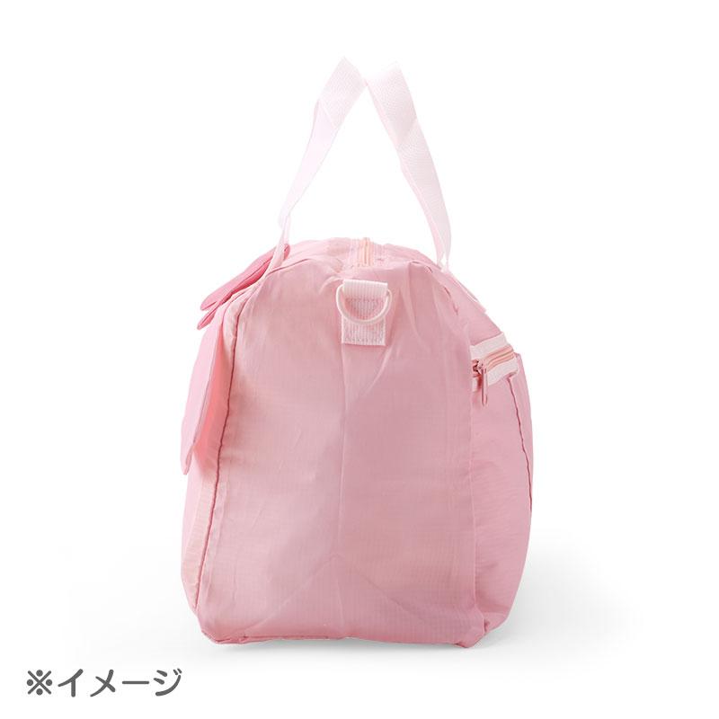 Hello Kitty Boston Bag on Suitcase Face Shape Black Sanrio Japan