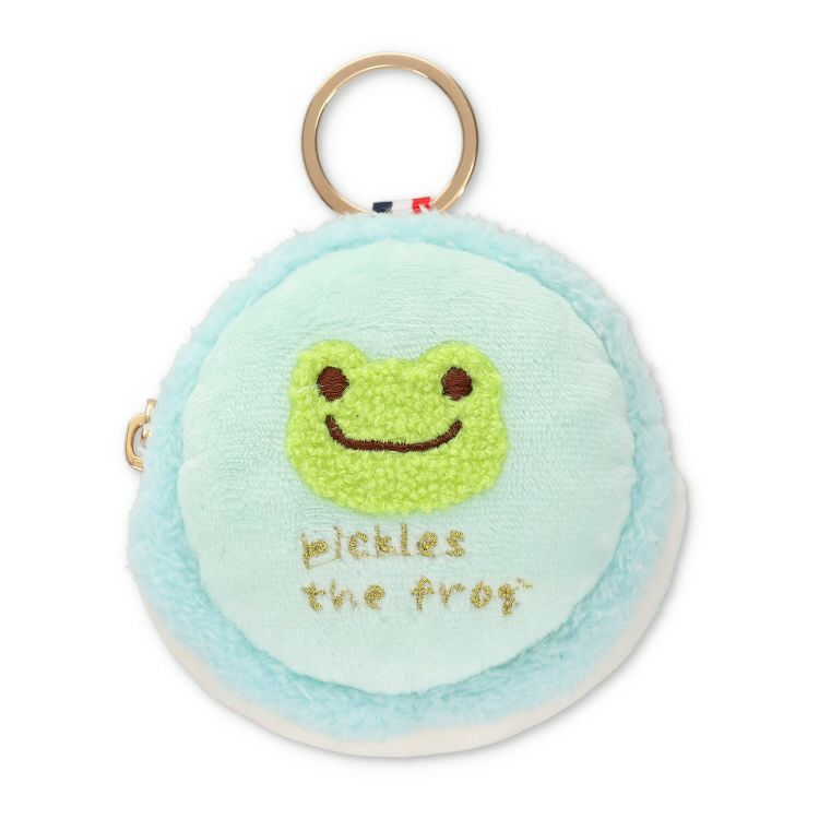 Pickles the Frog Macaroon mini Pouch Paris Green Japan 2024