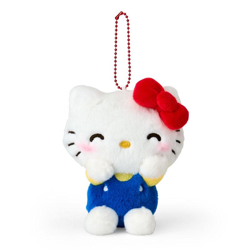 Hello Kitty Plush Mascot Holder Keychain Ufufu Hehehe Sanrio Japan 2024