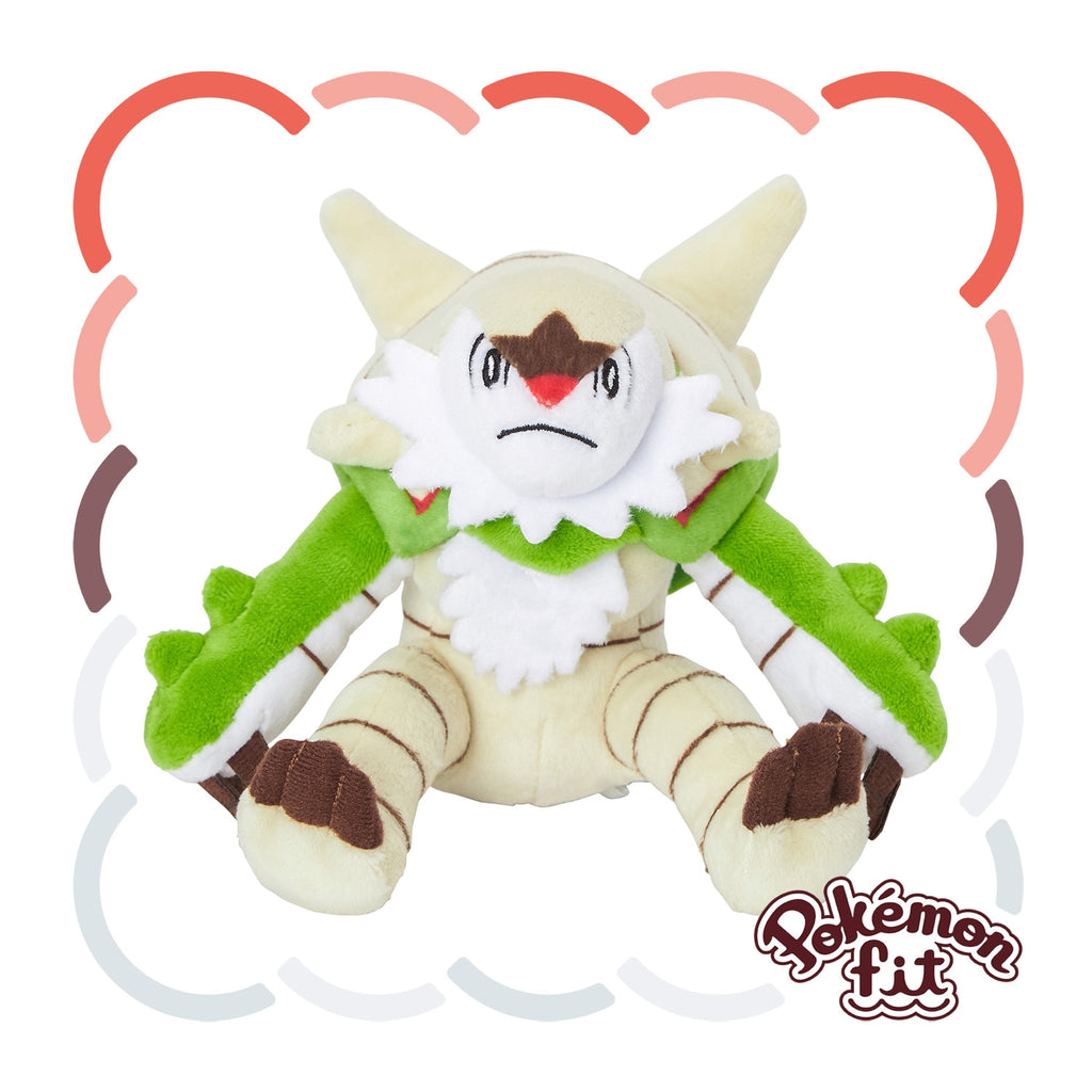 Chesnaught Brigarron Plush Doll Pokemon fit Center Japan #652