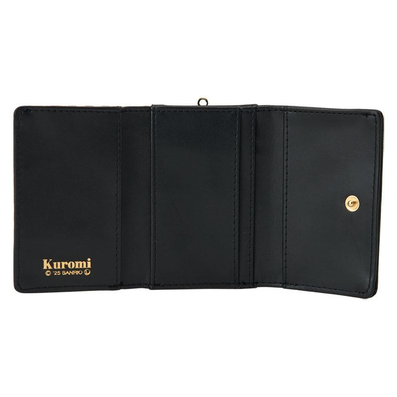 Kuromi Clasp Trifold Wallet Sanrio Japan 2025
