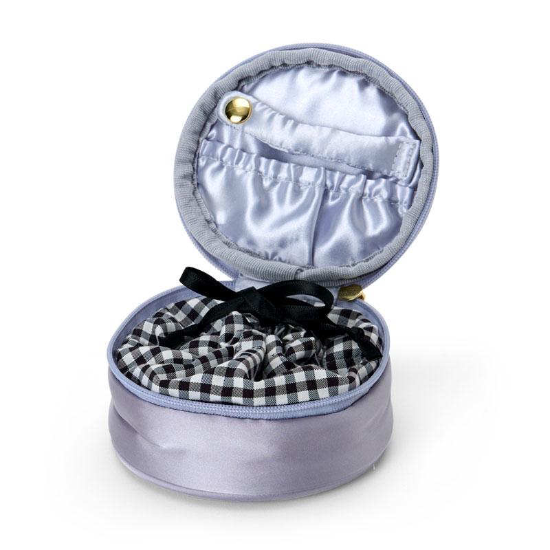 Kuromi Round Accessory Pouch Sanrio Japan 2025
