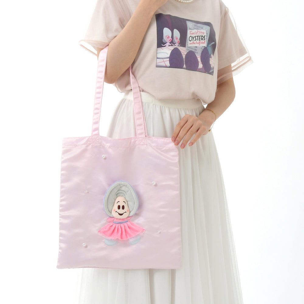 Alice in Wonderland Young Oysters Tote Bag Pink Disney Store Japan 2024