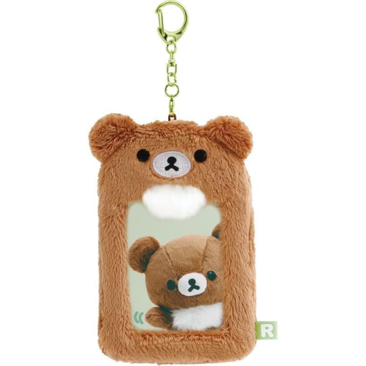 Chairoikoguma Plush Photo Key Holder Brown San-X Japan 2025 Rilakkuma