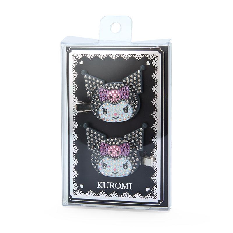 Kuromi Hair Clip Jewel Deco Sanrio Japan